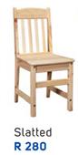 Slatted Chair