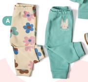 Baby Girls 2 Pack Trackpants 0-24 Months