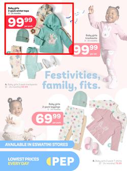 PEP eSwatini : Festivities, Family, Fits (25 February - 24 March 2026), page 1