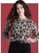 Leopard Print Jersey From (XS-XXL)-Each