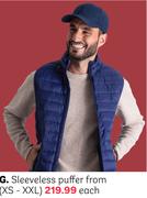 Sleeveless Puffer From (XS-XXL)-Each