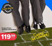 Student Prince Synthetic School Shoes Sizes 9-1-Per Pair