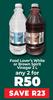 Food Lover's White Or Brown Spirit Vinegar-For Any 2 x 2Ltr