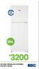 KIC 170Ltr Nett White Fridge KTF518WH 20-400