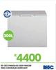 KIC 300Ltr WHT Deep Fridge/Freezer KC0030A/KCG305 20-263