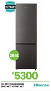 Hisense 264Ltr Nett Met Fridge H370BIT 20-357