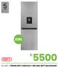Defy 226L Nett Met C300 Eco + WD Fridge DAC449 20-569