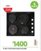 Univa 4 Plate Hob Stove B156 21-602