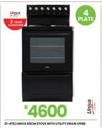 Univa 60cm Stove With Utility Draw U116B 21-476