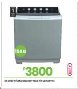 Defy 15Kg T/T Met W/Machine DTT151 22-295