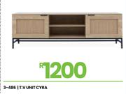 Cyra TV Unit 3-486