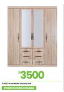 Valerie 4DR Wardrobe 1-252