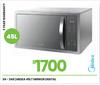 Midea 45L Mirror Digital Microwave 24-245