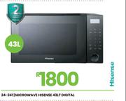 Hisense 43L Digital Microwave 24-241