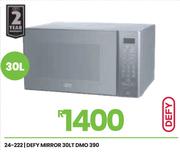 Defy 30L Mirror Microwave Oven DMO 390 24-222
