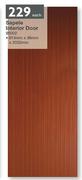 Sapele Interior Door 813mm x 38mm x 2032mm