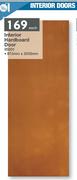 Interior Hardboard Door 813mm x 2032mm
