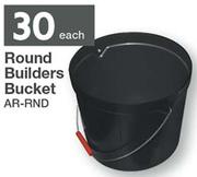 Round Builders Bucket AR-RND-Each