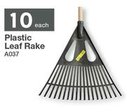 Plastic Leaf Rake A037-Each