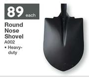 Round Nose Shovel A002-Each