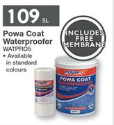 Powafix Powa Coat Waterproofer WATPR05-5Ltr