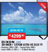 Dixon 50" / 127cm Ultra HD DLED TV CZ1950