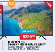 Dixon 58" / 147cm Ultra HD DLED TV CZ1958