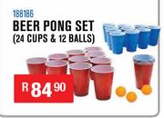 Beer Pong Set (24 Cups & 12 Balls) 188186