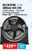 Dixon 400mm Box Fan KTY-16A