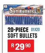 20 Piece Soft Bullets 01X20
