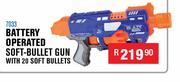 Battery Operated Soft Bullet Gun With 20 Soft Bullets 7033