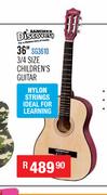 Sanchez Discovery 36" 3/4 Size Children's Guitar SG3610