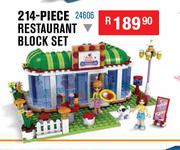 214 Piece Restaurant Block Set 24606