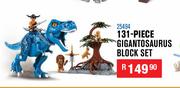 131 Piece Gigantosaurus Block Set 25494
