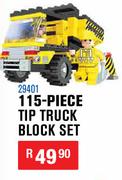 115 Piece Tip Truck Block Set 29401