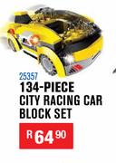 134 Piece City Racing Car Block Set 25357