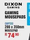 Dixon Gaming Mousepads 280 x 350mm GMP350