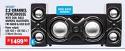 Dixon 2.2 Channel Powerhouse With Dual Bass Drivers, Bluetooth, FM Radio & USB Slots DN3096FT