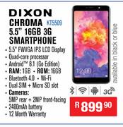 Dixon Chroma 5.5" 16GB 3G Smartphone KT5509