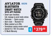Aviator Bluetooth Smart Watch With App Pairing M16374B