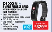 Dixon Smart Fitness Band With Bluetooth & Heart Rate Monitor P7