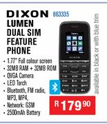 Dixon Lumen Dual Sim Feature Phone 863335