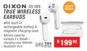 Dixon True Wireless Earbuds OS-289