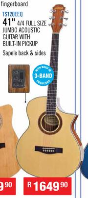 Acoustic guitar top cash crusaders