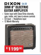 Dixon 30W 8" Electric Guitar Amplifier GA-30