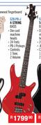 Sanchez Electric & Bass Guitars 4 String Bass SZB-PB-J