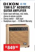 Dixon 15W 6.5" Acoustic Guitar Amplifier AE-15M