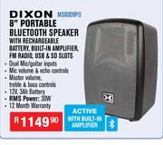 Dixon 8" Portable Bluetooth Speaker MS8009P0