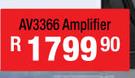 Dixon Integrated Stereo Amplifier AV3366
