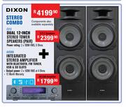 Dixon Stereo (Speaker + Amplifier) Combo 